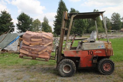 Handling des gefüllten Netzsacks.JPG