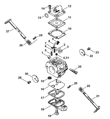 Vergaser C1Q-S57A für MS180.jpg