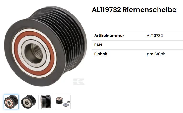 Freilaufriemenscheibe John Deere AL119732.JPG