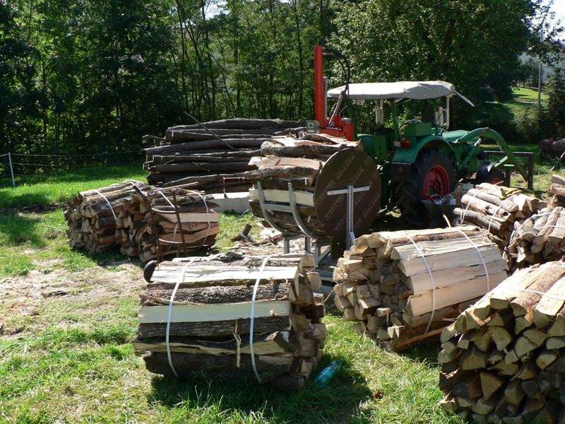 Die ersten selber gemachten Bündel.jpg