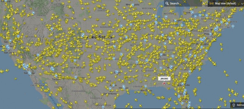 Flugverkehr Nordamerika 22 Uhr MEZ.JPG